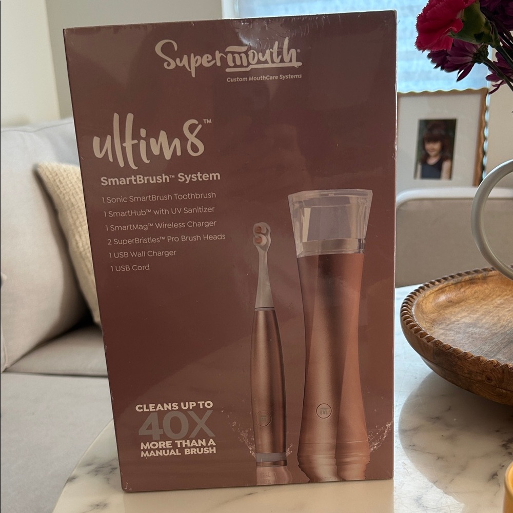 SuperMouth® ULTIM8 SmartBrush™ System - Electric Toothbrush